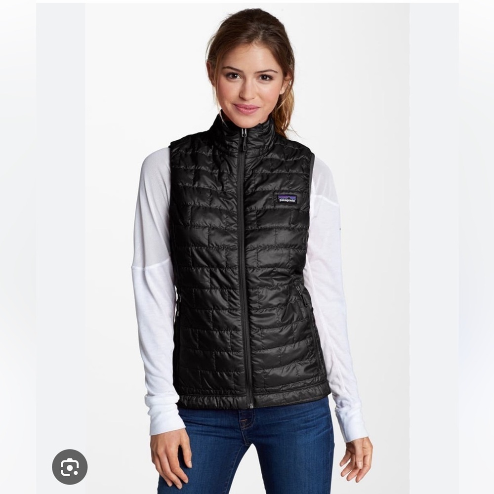 Patagonia Women's Nano Puff® Vest in Black - Picture 3 of 13